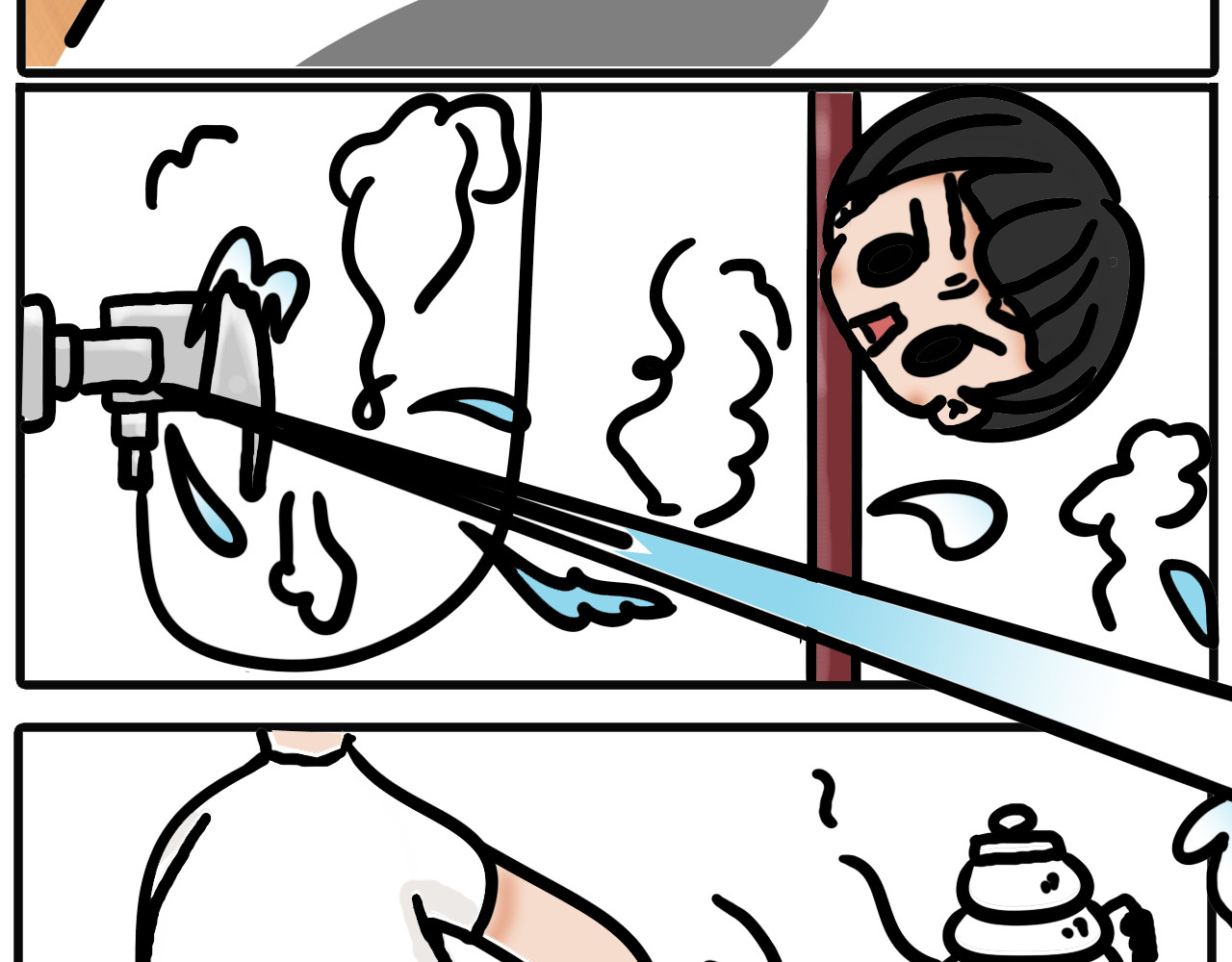 吴氏姐妹 第二话：水龙头爆了（上） 第4页